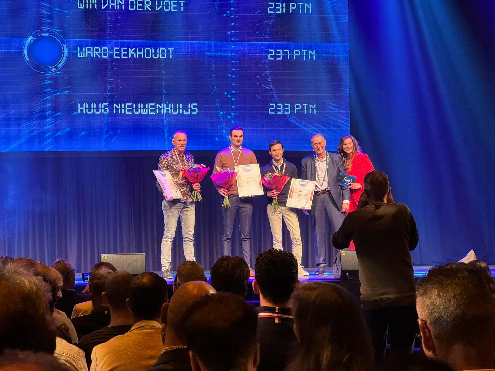 Trots op onze collega: Zilveren medaille bij het NNKC!