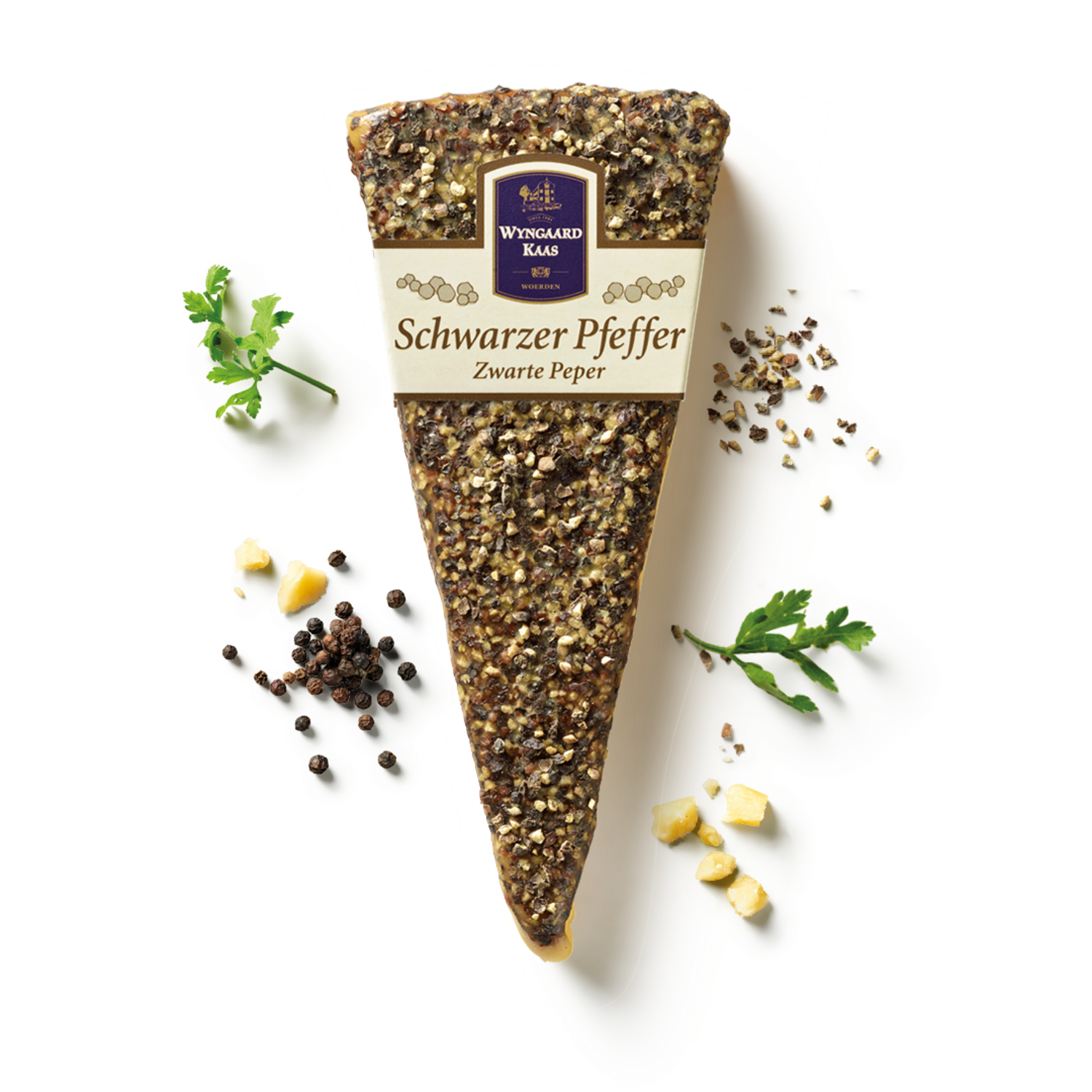 Wyngaard Kaas schwarzer Pfeffer 150gr 