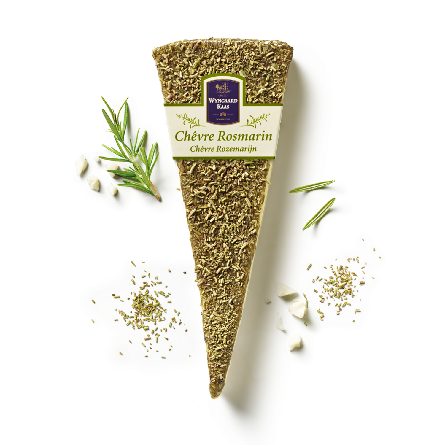 Wyngaard Kaas Chèvre Rosmarin 120gr 
