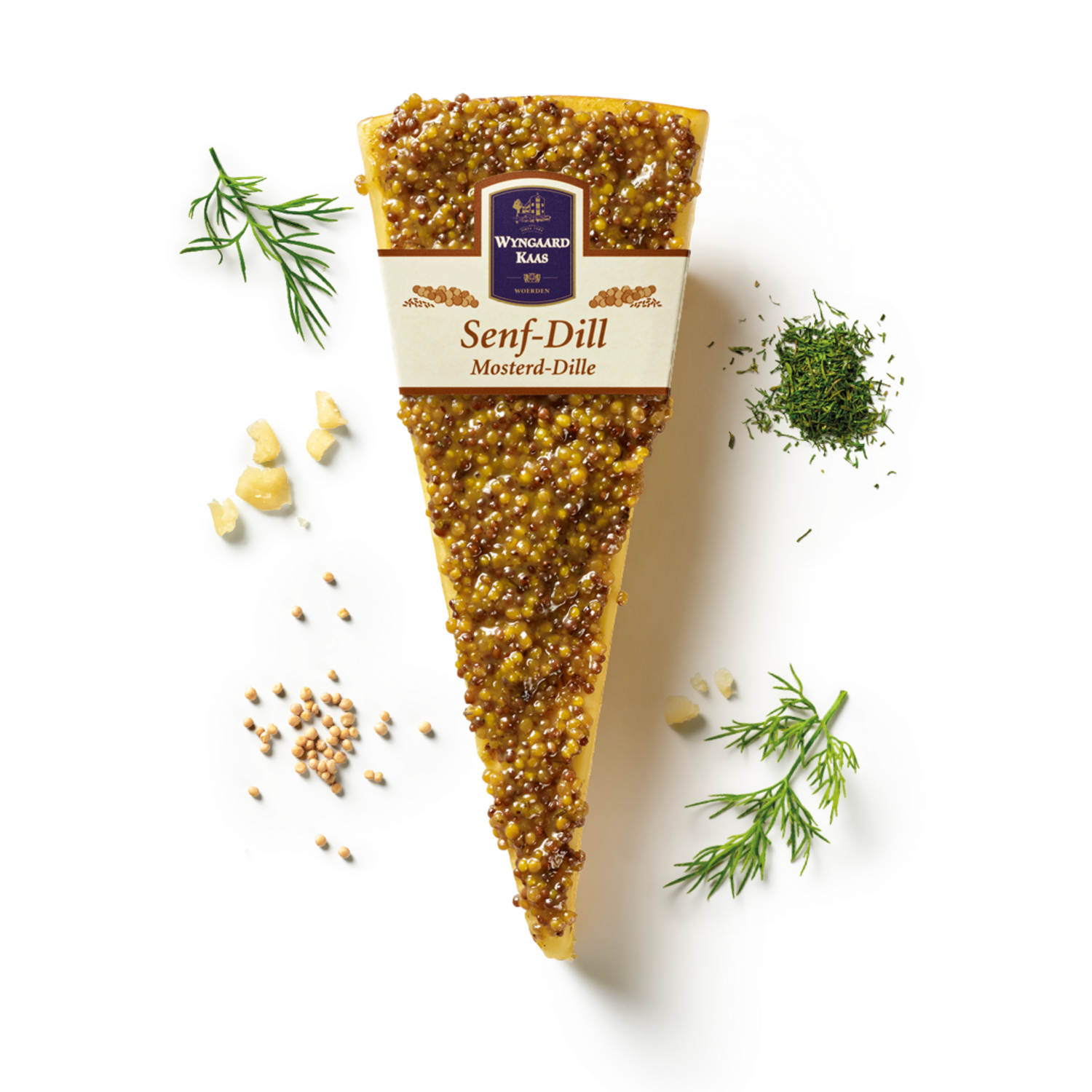 Wyngaard Kaas Senf-Dill 150gr 