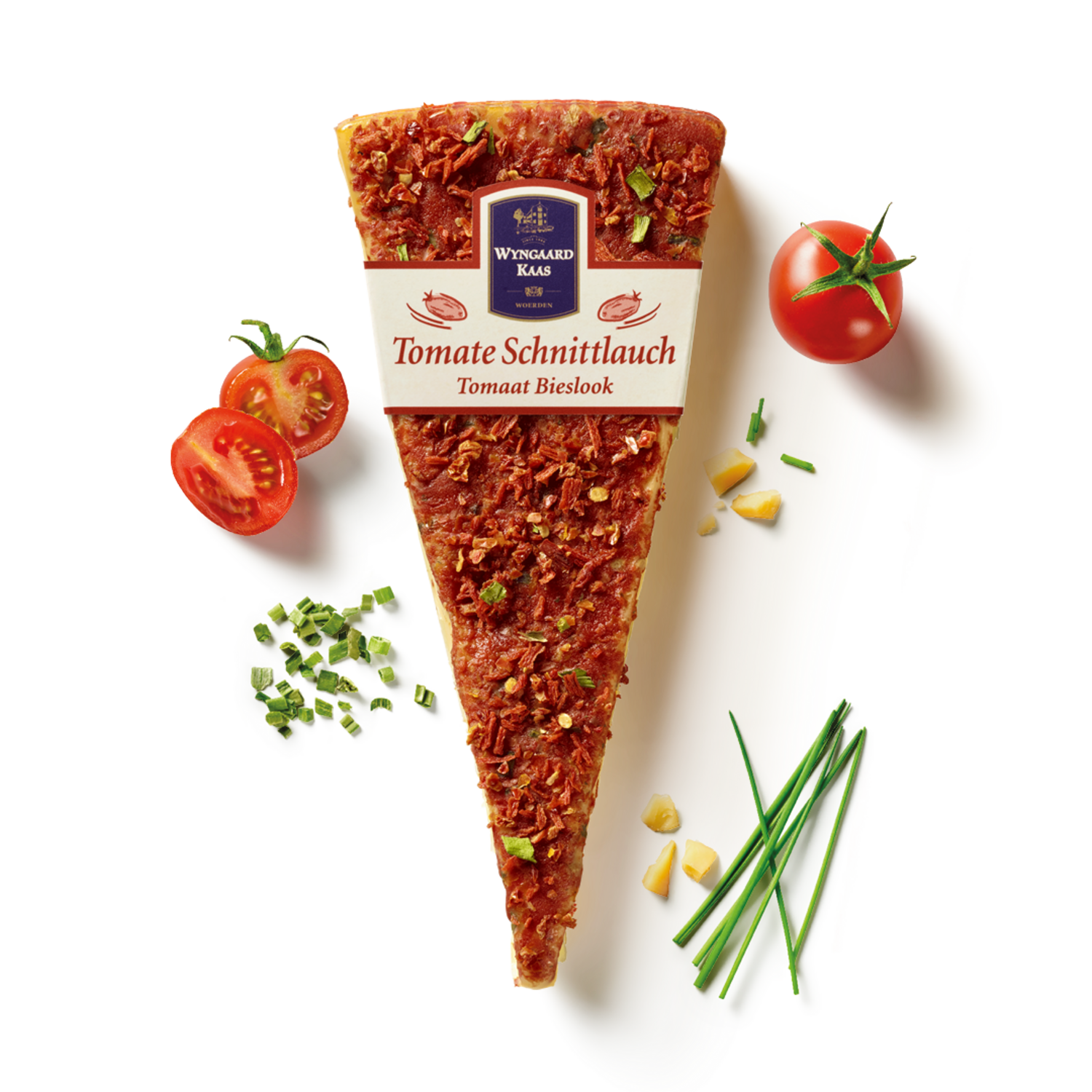Wyngaard Kaas Tomaten-Schnittlauch 150gr 
