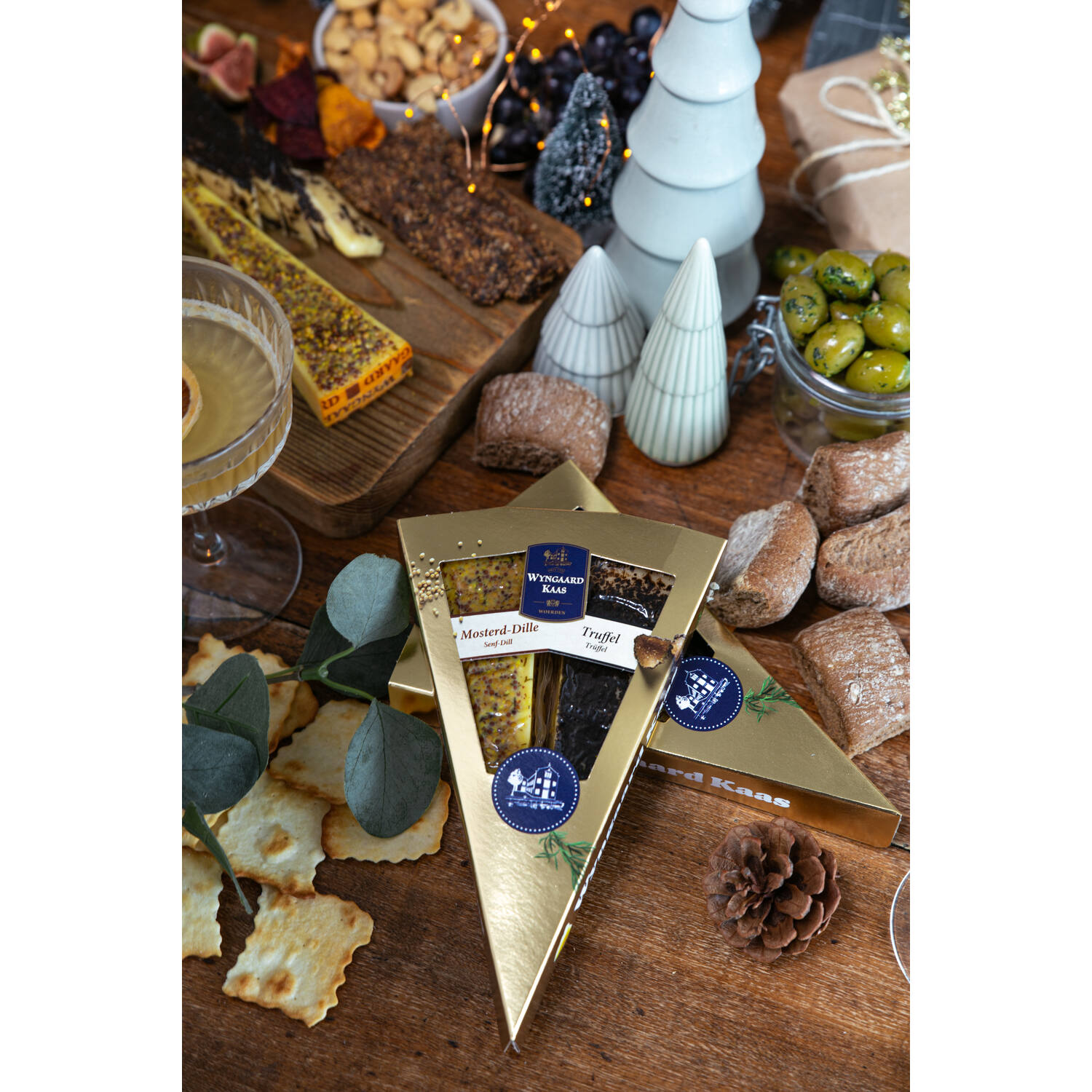 Wyngaard Kaas Mosterd Dille/Truffel duo - Goud 