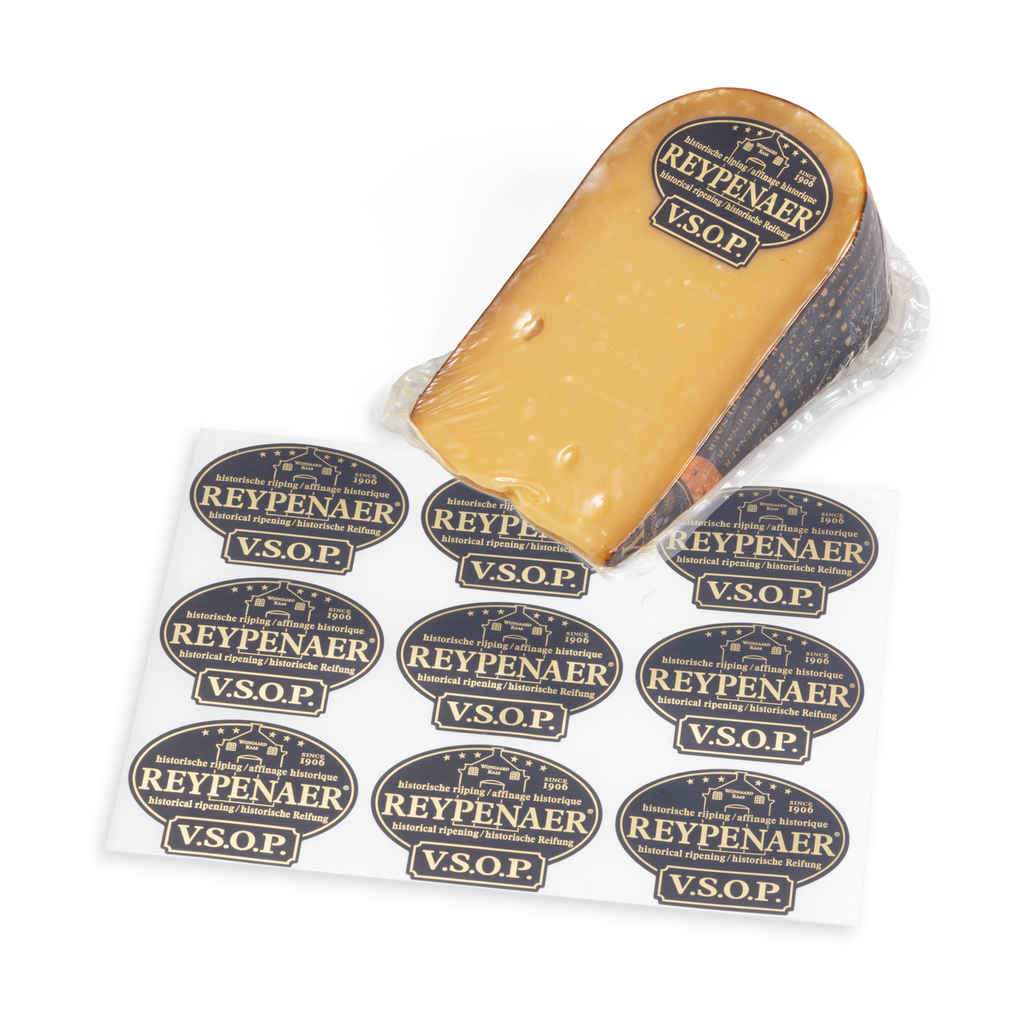 Etiket Reypenaer V.S.O.P. - stickervel