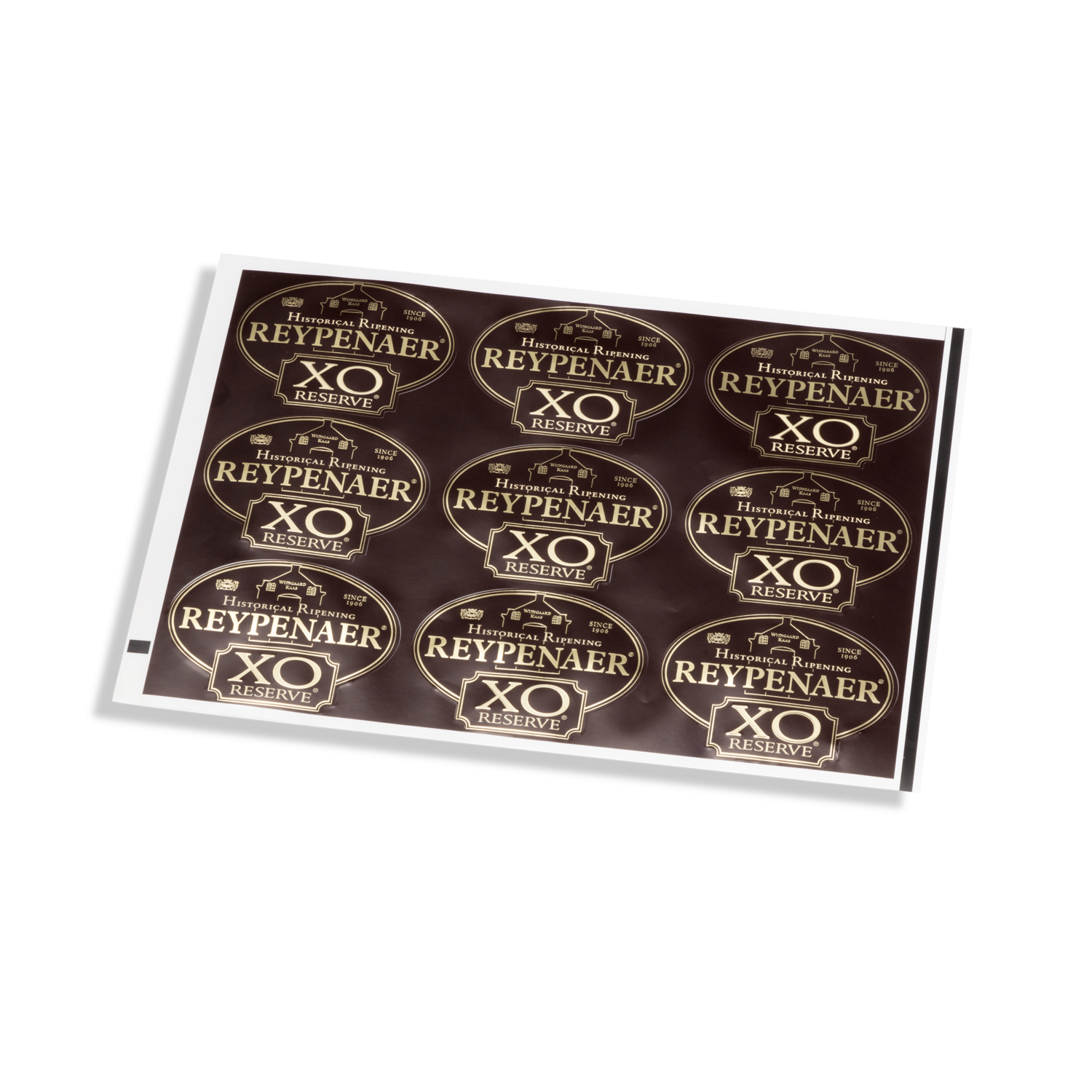 Etiket Reypenaer XO - stickervel