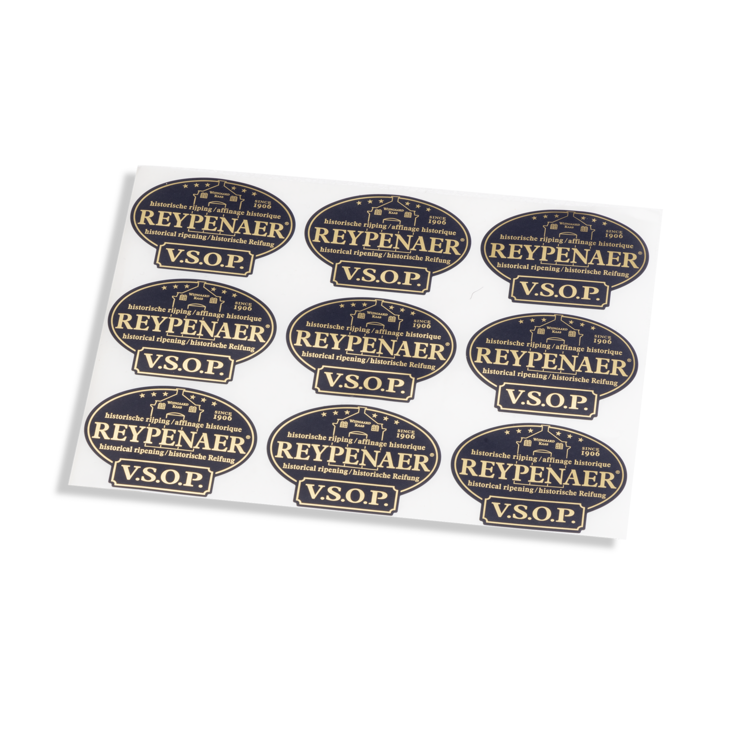 Etiket Reypenaer V.S.O.P. - stickervel