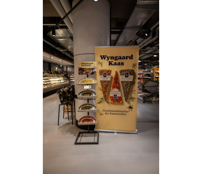 Stalen display - 4 laags
