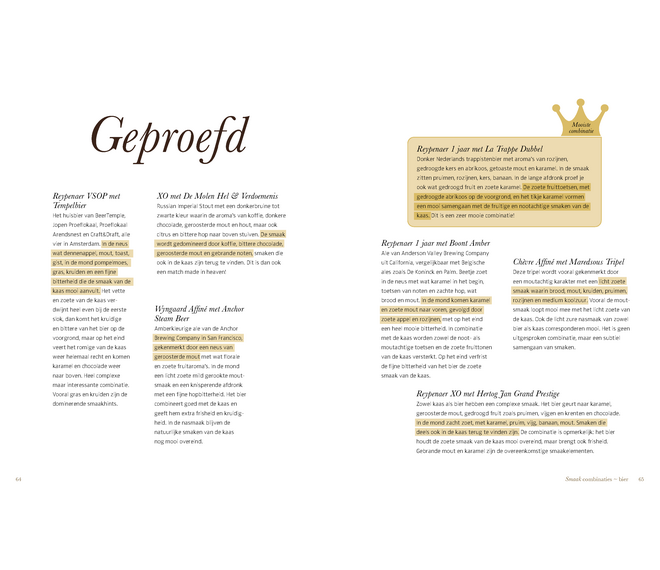 Reypenaer Proefboek 