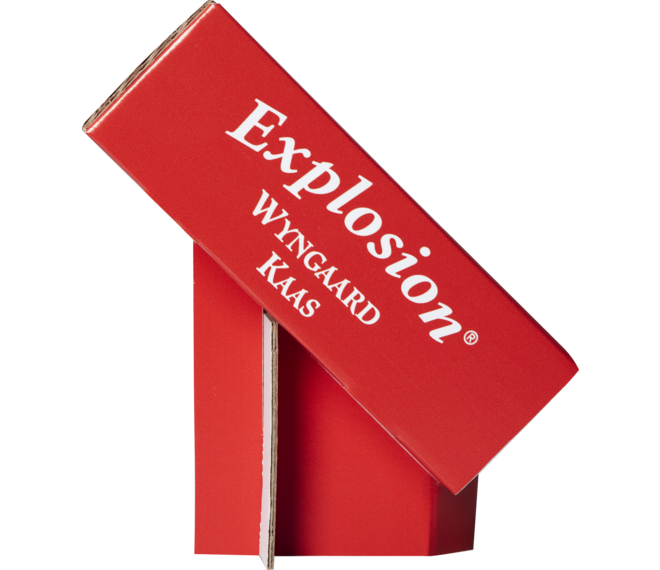 Display - kwart maan Explosion