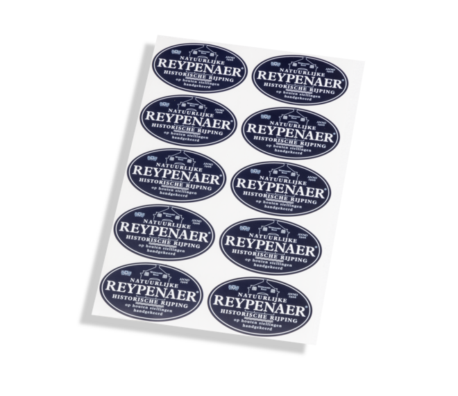 Etiket Reypenaer - stickervel