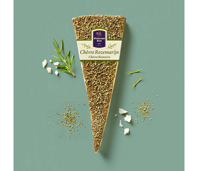 Wyngaard Kaas Chèvre Rozemarijn 120g 