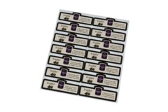 Etikett Wyngaard Kaas Trüffel - Stickerbogen 