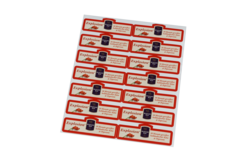 Stickervel - 1/8 Explosion
